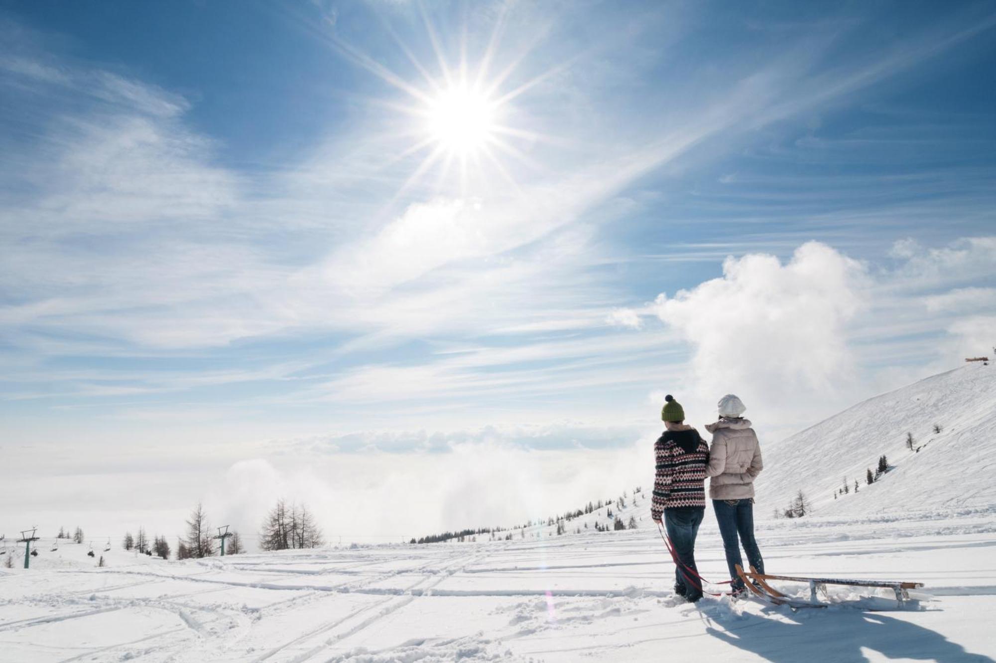 Ct-Gold Penthouse Bodensdorf Amatera Privater Seezugang Hallenbad, Skiarena Gerlitzen Bagian luar foto