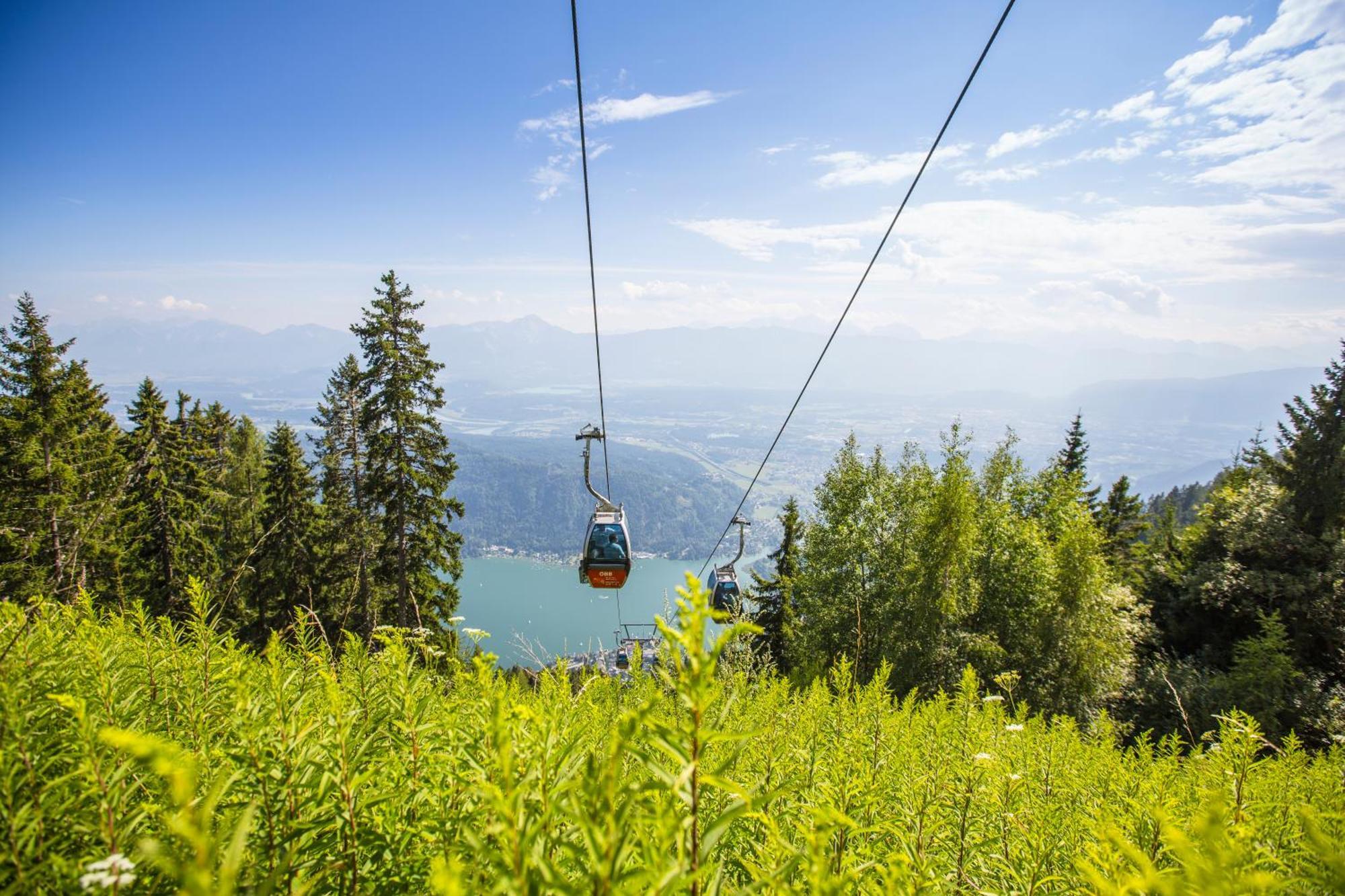 Ct-Gold Penthouse Bodensdorf Amatera Privater Seezugang Hallenbad, Skiarena Gerlitzen Bagian luar foto