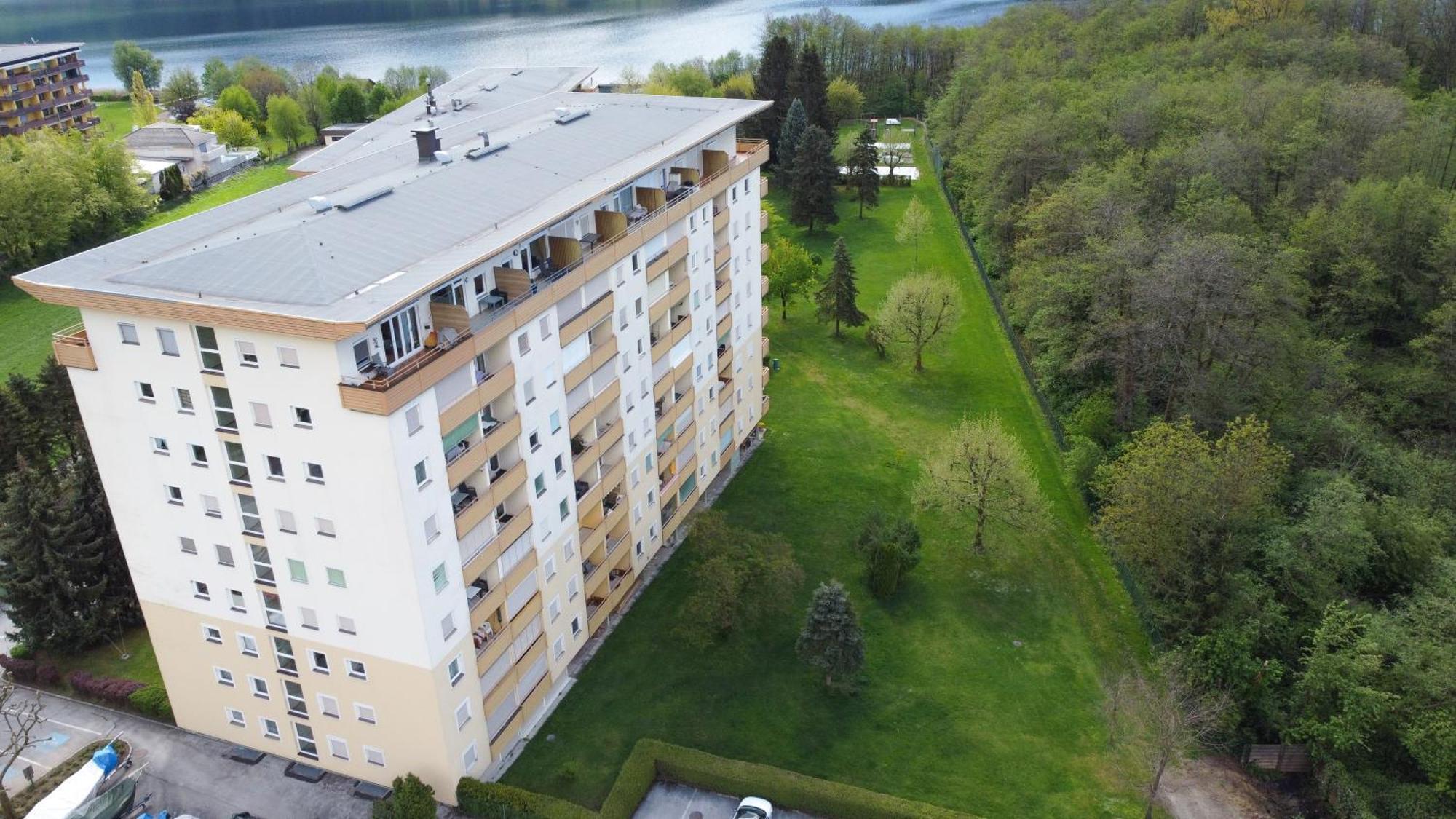 Ct-Gold Penthouse Bodensdorf Amatera Privater Seezugang Hallenbad, Skiarena Gerlitzen Bagian luar foto