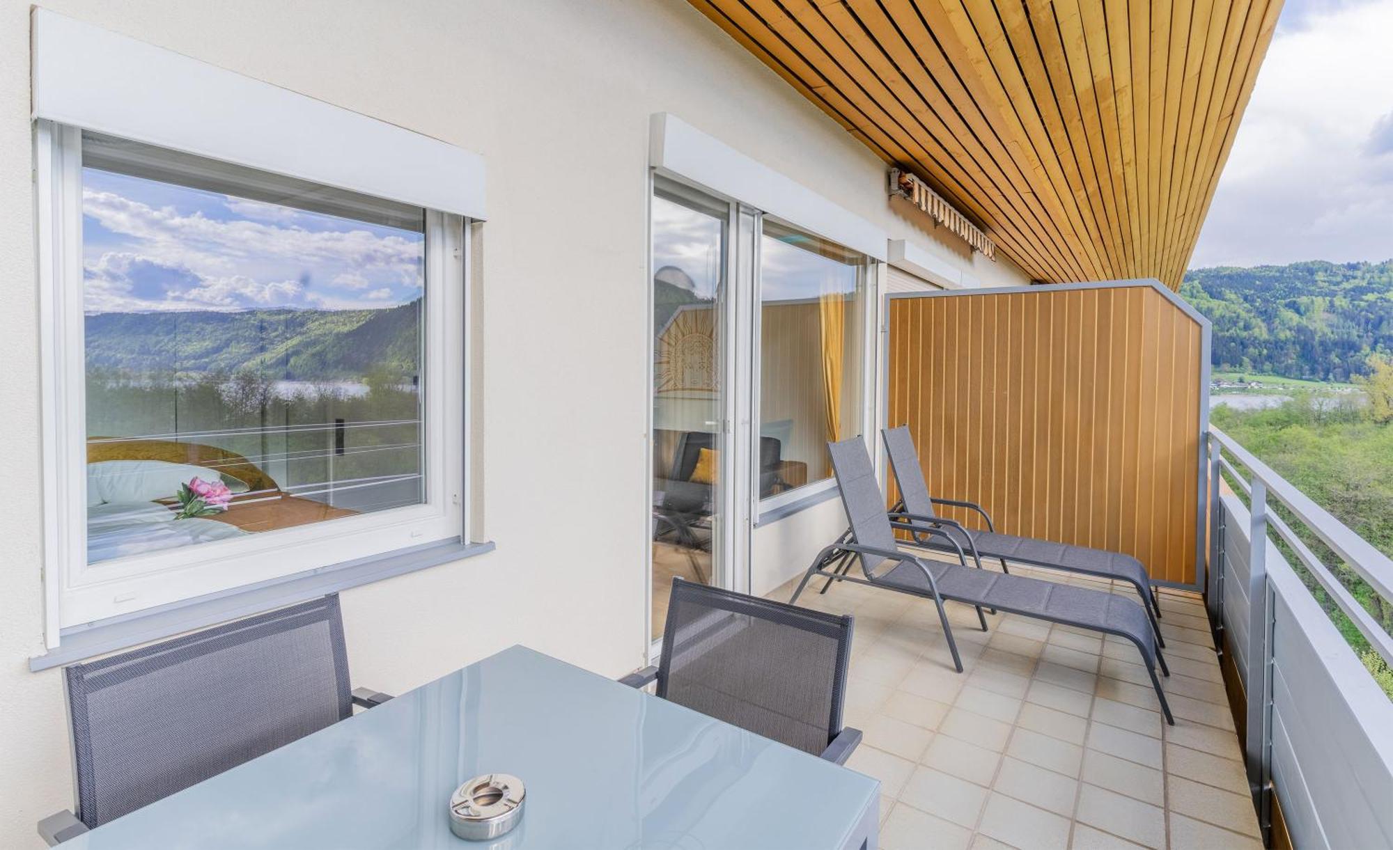 Ct-Gold Penthouse Bodensdorf Amatera Privater Seezugang Hallenbad, Skiarena Gerlitzen Bagian luar foto